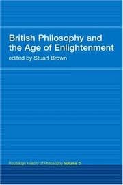Tapa de British Philosophy in the Age of Enlightenment