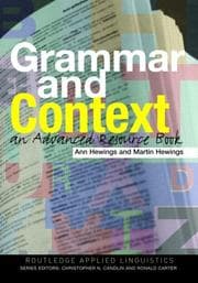 Tapa de Grammar and context