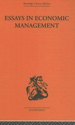 Tapa de Essays in Economic Management
