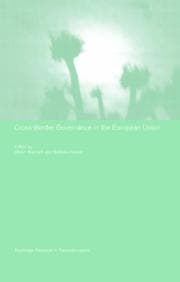 Tapa de Cross-border governance in the European Union