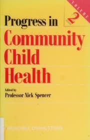 Tapa de Progress in Community Child Health (Progress in)