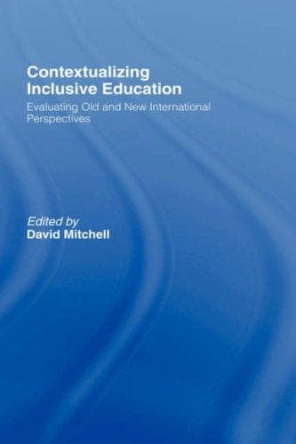 Tapa de Contextualising Inclusive Education