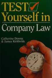 Tapa de Test Yourself in Company Law
