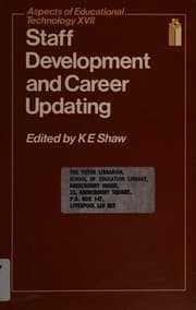 Tapa de Staff development and career updating
