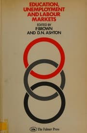 Tapa de Education, unemployment, and labour markets