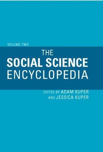 Tapa de The social science encyclopedia