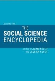 Tapa de The social science encyclopedia