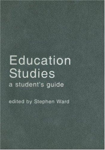 Tapa de Education Studies
