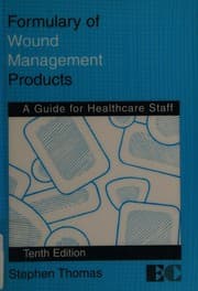 Tapa de Formulary of wound management products