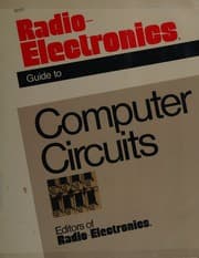Tapa de Radio-electronics guide to computer circuits
