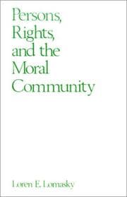 Tapa de Persons, rights, and the moral community