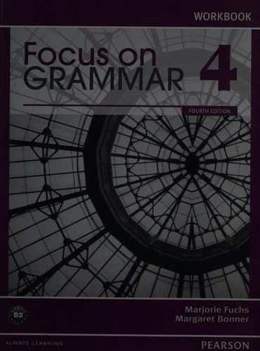 Tapa de Focus on Grammar 4 Workbook