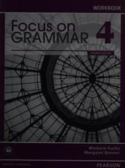 Tapa de Focus on Grammar 4 Workbook