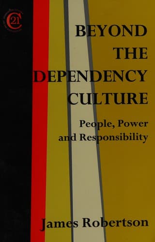 Tapa de Beyond the dependency culture