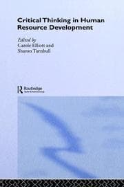 Tapa de Critical Thinking in Human Resource Development (Routledge Studies in Human Resource Development)
