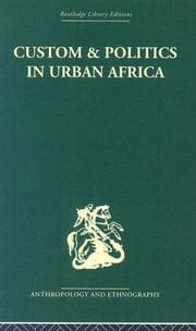 Tapa de Custom and Politics in Urban Africa