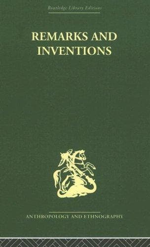 Tapa de Remarks and Inventions