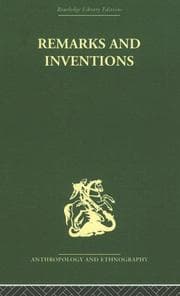 Tapa de Remarks and Inventions