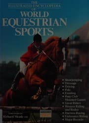 Tapa de The Illustrated encyclopedia of world equestrian sports