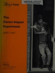 Tapa de The Carers Impact Experiment