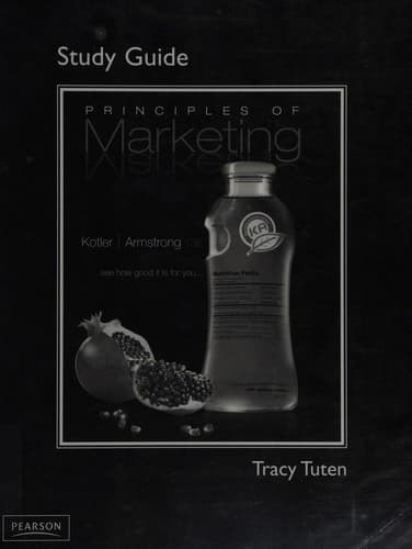 Tapa de Study Guide Principles of Marketing