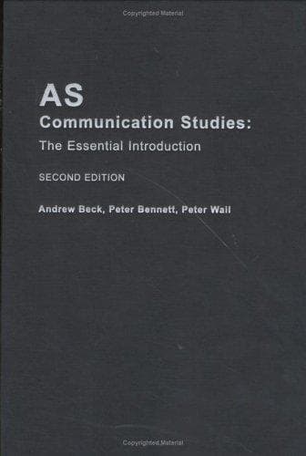 Tapa de AS Communication Studies