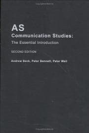 Tapa de AS Communication Studies