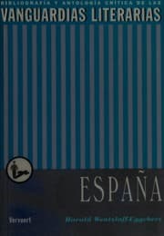 Tapa de Las vanguardias literarias en España
