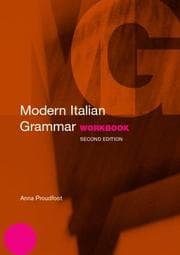 Tapa de Modern Italian Grammar Workbook (Modern Grammars)