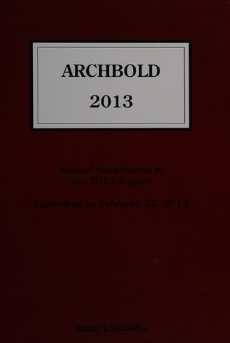 Tapa de Archbold: Criminal Pleading, Evidence and Practice
