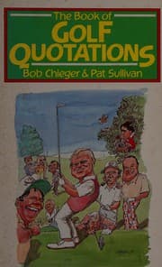 Tapa de The book of golf quotations
