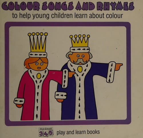 Tapa de Colour songs and rhymes