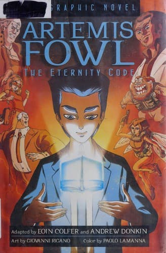 Tapa de Artemis Fowl. The Eternity Code. The Graphic Novel