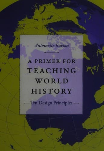 Tapa de A primer for teaching world history