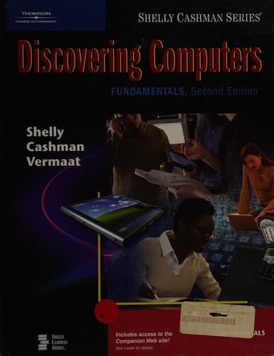 Tapa de Discovering Computers 2006