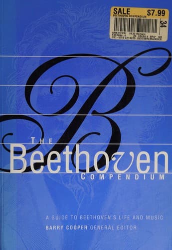 Tapa de The Beethoven compendium