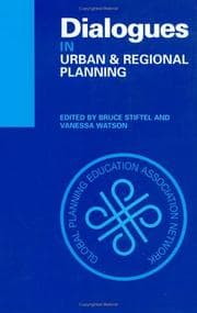 Tapa de Dialogues in urban and regional planning