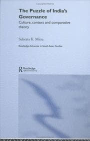 Tapa de The Puzzle of India's Governance