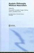 Tapa de Analytic philosophy without naturalism