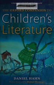 Tapa de Oxford Companion to Children's Literature