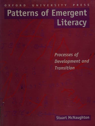 Tapa de Patterns of Emergent Literacy