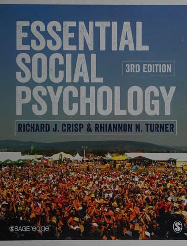 Tapa de Essential Social Psychology