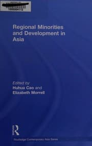 Tapa de Regional minorities and development in Asia