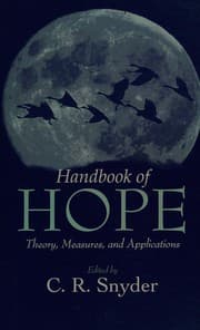 Tapa de Handbook of hope