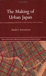 Tapa de The Making of Urban Japan