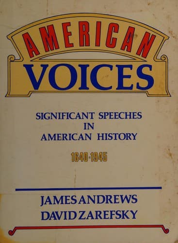 Tapa de American voices