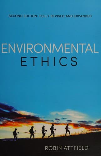 Tapa de Environmental Ethics