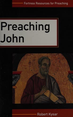 Tapa de Preaching John