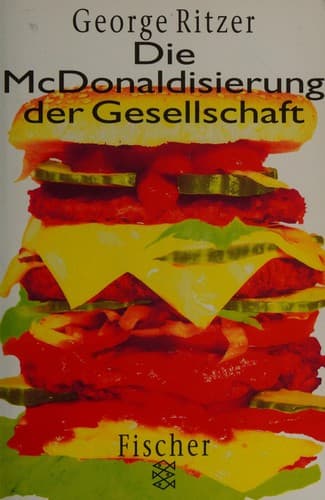 Tapa de Die McDonaldisierung der Gesellschaft