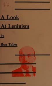 Tapa de A look at Leninism